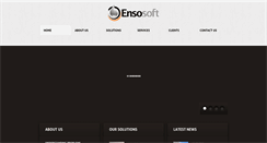 Desktop Screenshot of ensosoft.com